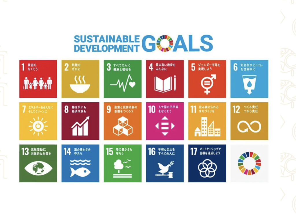 SDGsの取り組みの絵図